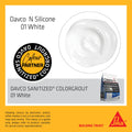 Sika Davco N Silicone Neutral Cure Sealant White 300ml