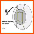 Everhang 13-20cm Brass Plated Hanging Plate Wires