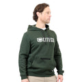 Citeco Khaki Hoodie - Cotton Polyester Brushed Fleece, Men's Medium