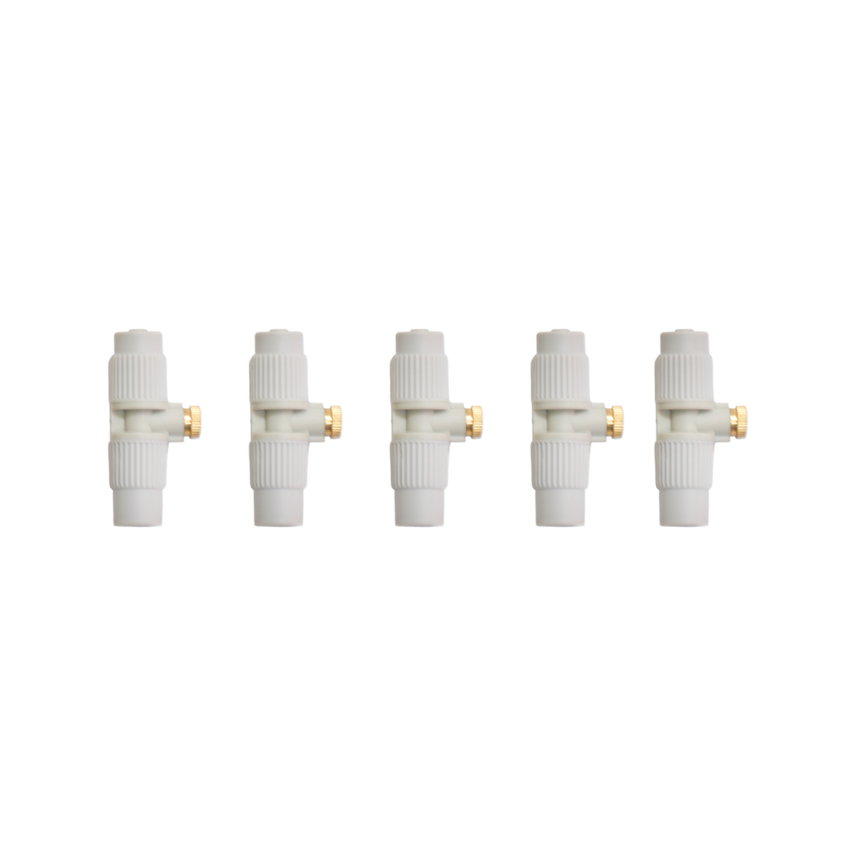 Nylex Misting System Nozzles 5 Pack - Brass - 150mm x 10mm x 100mm - Grey - SuperSaverAU - view 1