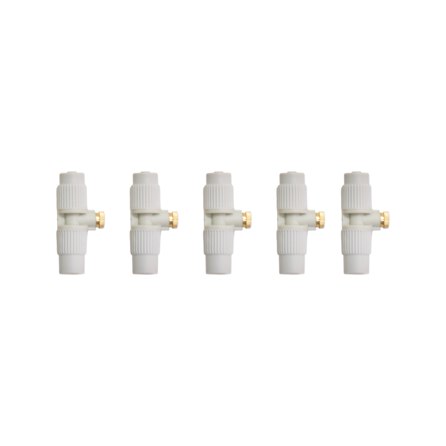 Nylex Misting System Nozzles 5 Pack - Brass - 150mm x 10mm x 100mm - Grey - SuperSaverAU - view 1