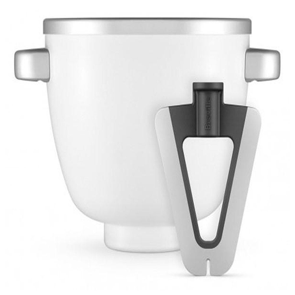 Breville Freeze and Mix ice cream bowl - 2L capacity, splash guard included, white - BEM002WHT
