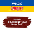 Wattyl Solagard Manor Red Low Sheen Pre-tinted Exterior Paint 4L UV Resistant Outdoor