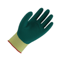 Lynn River Showa 310 Green Gardening Gloves Medium, Latex Dip, Polycotton Liner, Machine Washable
