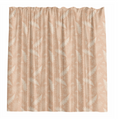 Barelli Polyester Shower Curtain - 210x180cm - Long Drop Ferns Amberlight - Water-Resistant - SuperSaverAU - view 1
