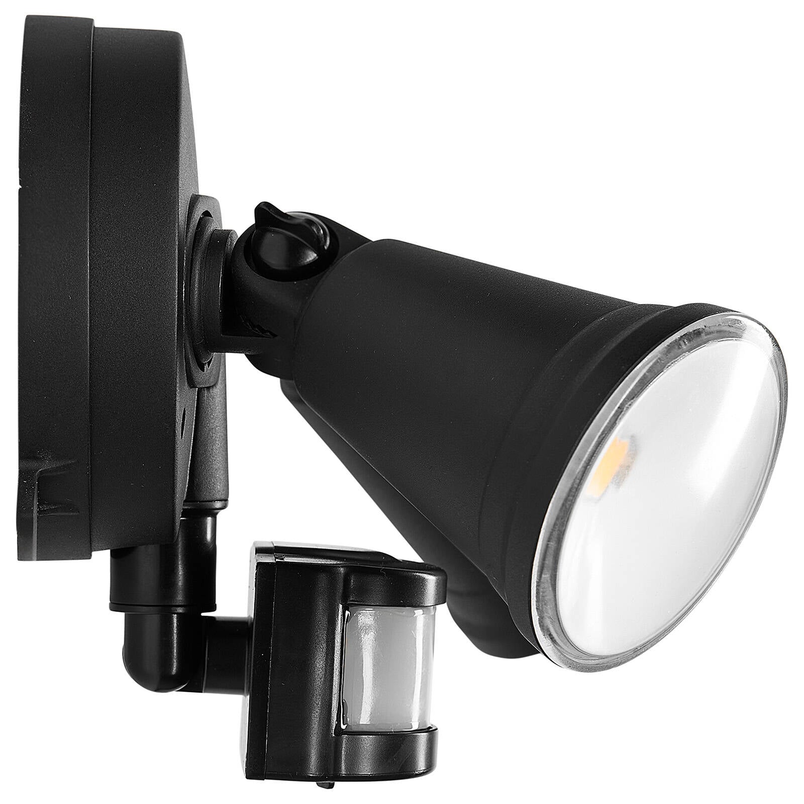 Brilliant Lamy DIY Twin 20W Security Light Black, Motion Sensing, Weather Resistant Outdoor 22637/06