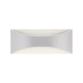 Arlec 8W 240V White Marina CCT LED Exterior Wall Light, Diecast Aluminium Weather Resistant Outdoor ABL410WH