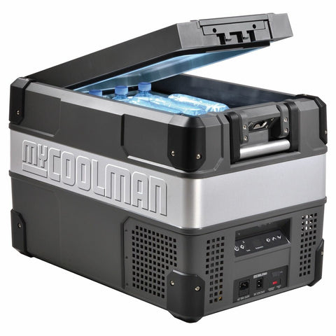 myCOOLMAN 36L portable fridge - Bluetooth app control, USB port, 12/24V DC compressor - CCP36