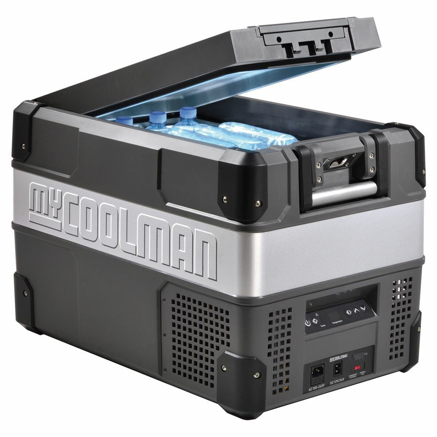 myCOOLMAN 36L portable fridge - Bluetooth app control, USB port, 12/24V DC compressor - CCP36