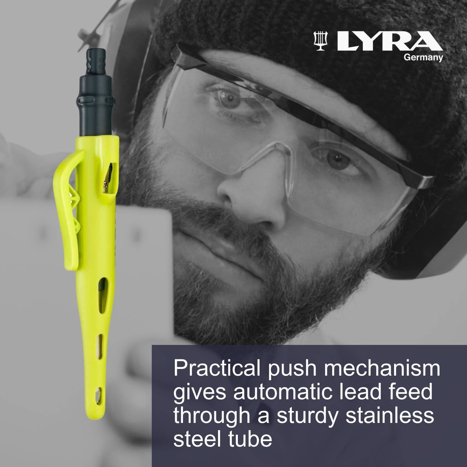 Lyra 2B Lead Carpenters Pencil