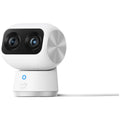Eufy S350 Indoor Security Camera 4K - Dual Lens, 360° Pan and Tilt, AI Tracking, White - T8416T21