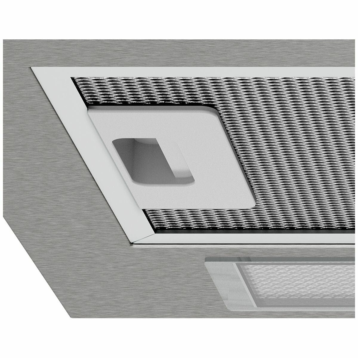 Westinghouse 51cm Undermount Rangehood - Stainless Steel, 2 Fan Speeds, LED Lighting - WRI500SB