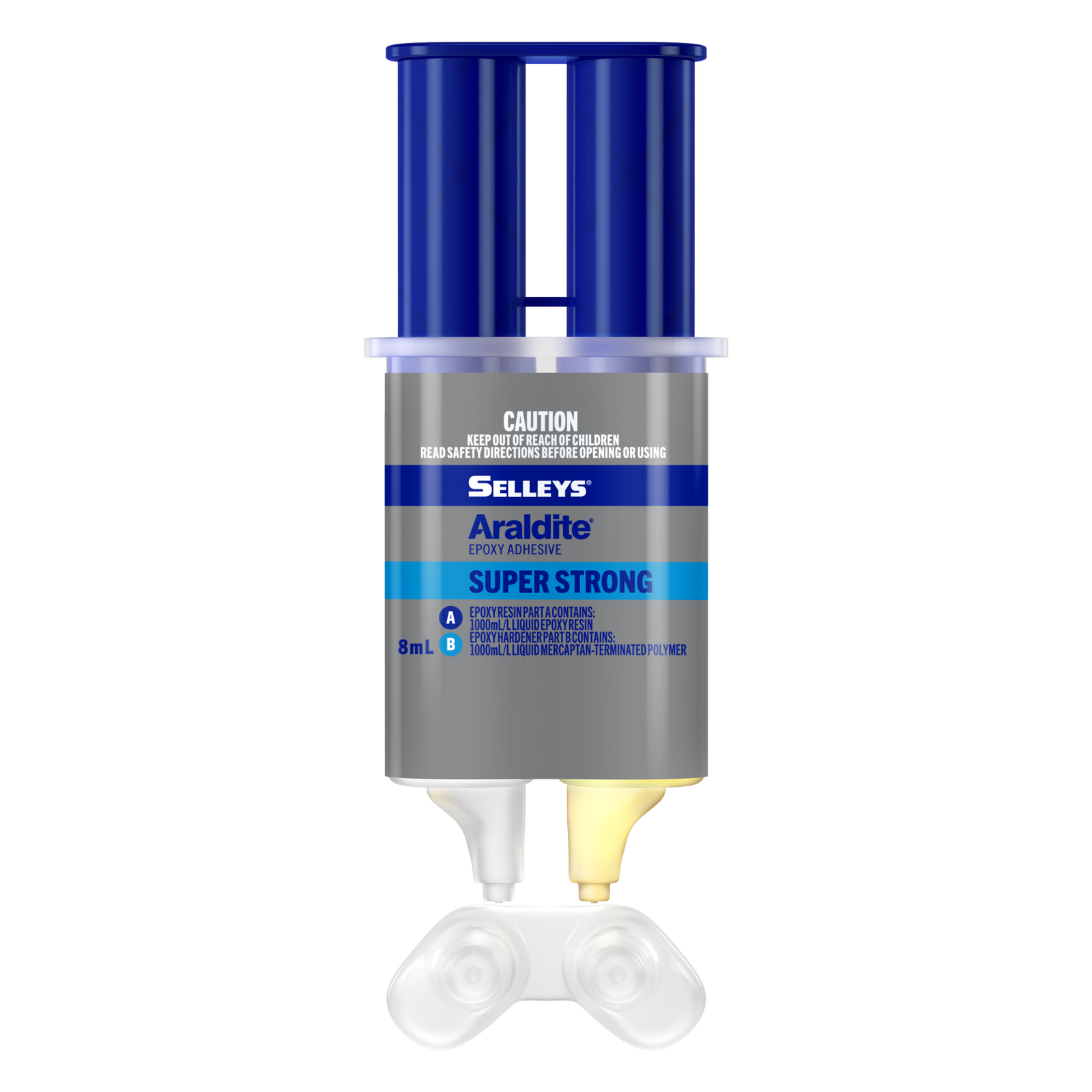 Selleys Araldite 8ml Super Strong 5 Minute Epoxy Adhesive, Clear