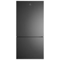 Electrolux 496L bottom mount fridge - matte black, TasteLockAuto crisper, 6 star rating - EBE5002BD-R