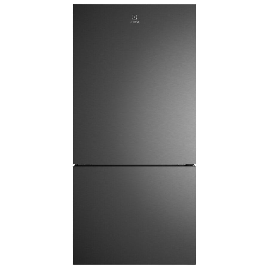Electrolux 496L bottom mount fridge - matte black, TasteLockAuto crisper, 6 star rating - EBE5002BD-R