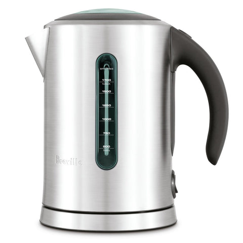 Breville the Soft Top Pure Kettle 1.7L - Brushed Stainless Steel, Cordless, 2400W - BKE700BSS