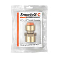 Smartex Copper Female Connector - 15 x 15mm - Lead Free Brass - Push-Fit - SuperSaverAU - view 2