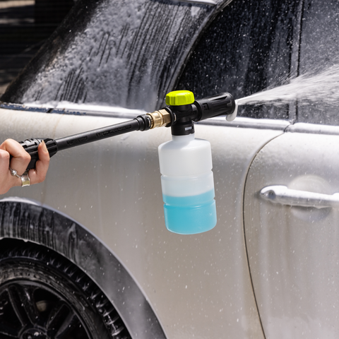 Ryobi 600ml Pressure Washer Detergent Bottle - Automatic Mixing - Adjustable Nozzle - SuperSaverAU - view 2