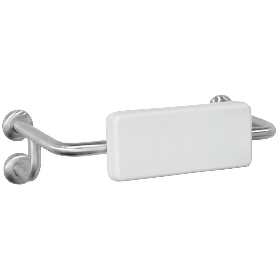 Bradley Backrest - Accessible Toilet Backrest - 560mm x 360mm x 160mm - White - SuperSaverAU - view 1