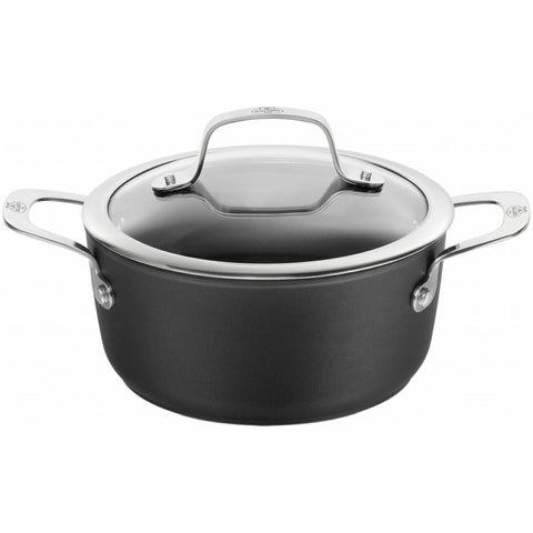 Ballarini 24cm Alba Casserole with Lid - Titanium-Reinforced Non-Stick, Induction Suitable - 67246