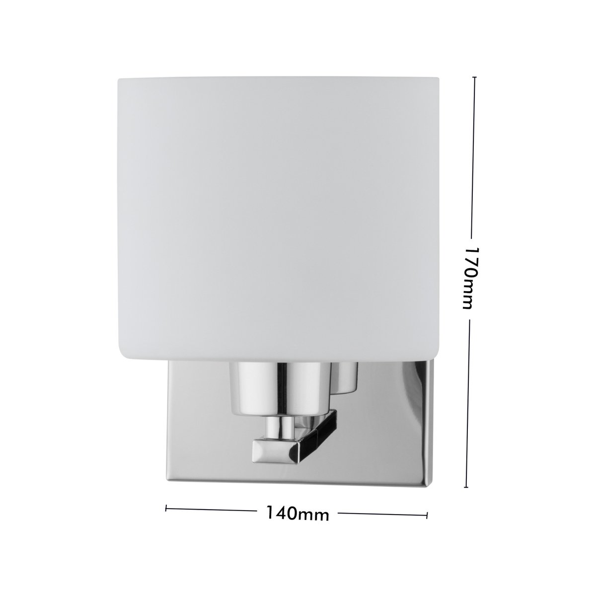 Verve Design Wall Light - 140mm - Opaque Glass - Classic Style - SuperSaverAU - view 5
