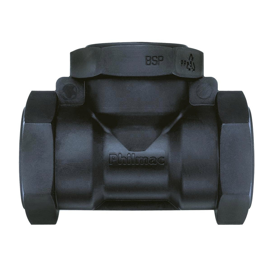 Philmac BSP Thread Pipe Tee 1 1/4 Inch Polypropylene UV Resistant - SuperSaverAU - view 1