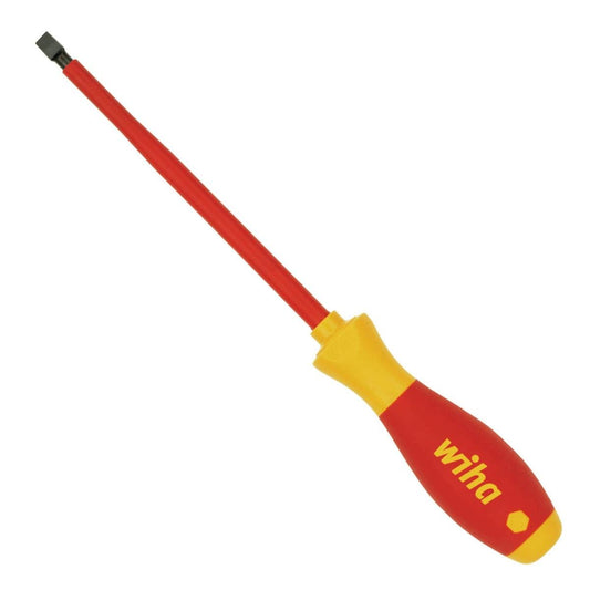 Wiha Flat Screwdriver 3.0x100mm Insulated VDE 1000V Comfort