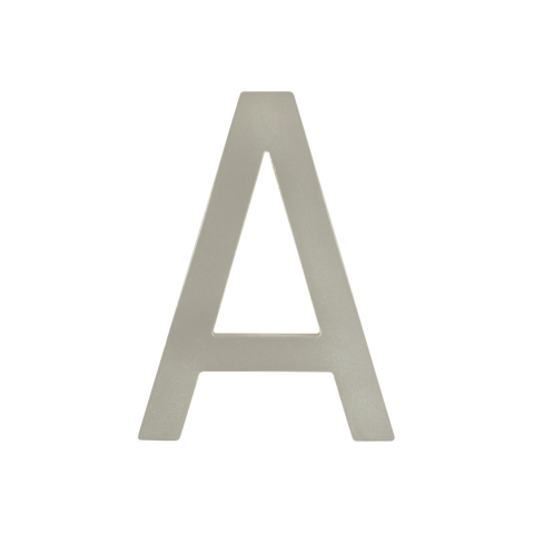 Sandleford Stainless Steel Lorne Letter A - 100mm - Durable - Easy Installation - SuperSaverAU - view 1