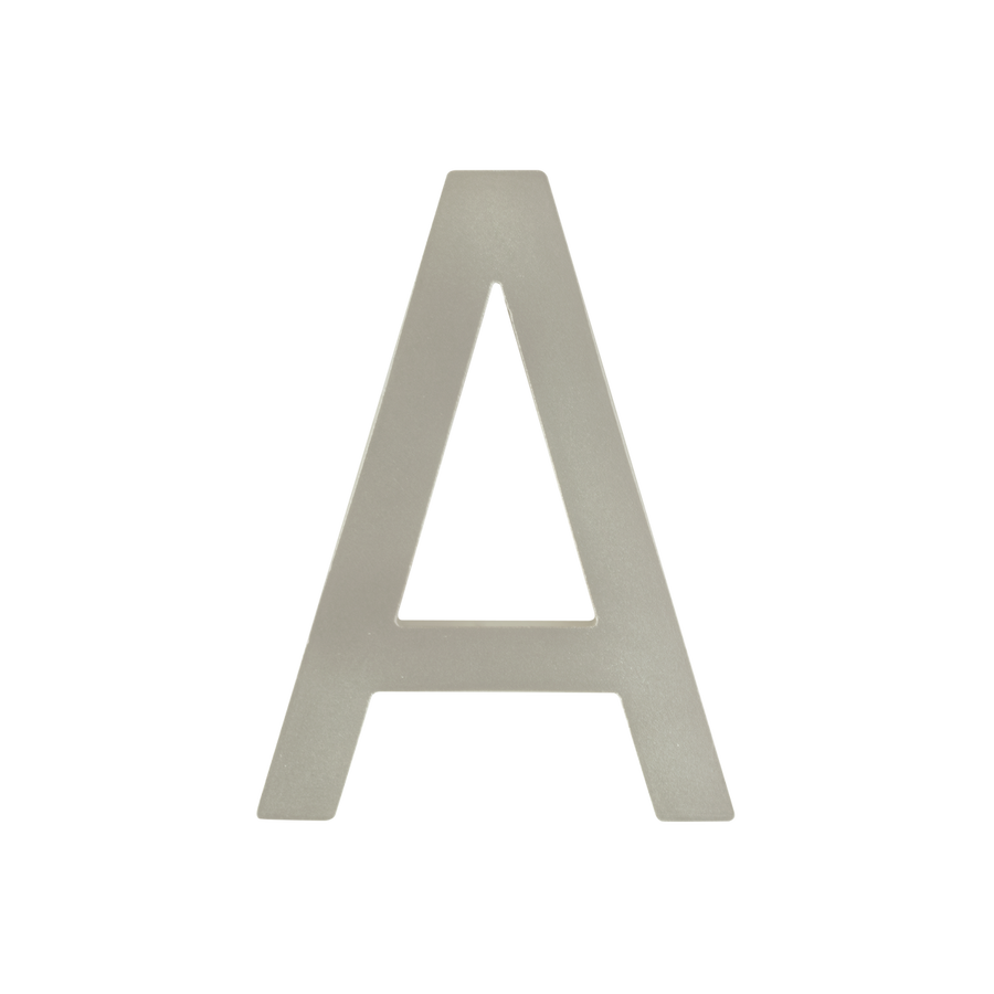 Sandleford Stainless Steel Lorne Letter A - 100mm - Durable - Easy Installation - SuperSaverAU - view 1