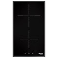 Smeg 30cm Induction 2 Burner Cooktop Black - Ultra-Low Profile, Boost, 9 Power Levels - SI5322B