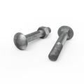 Zenith Hot Dip Galvanised M16 x 100mm Cup Head Bolts Nuts 12 Pack - SuperSaverAU - view 2