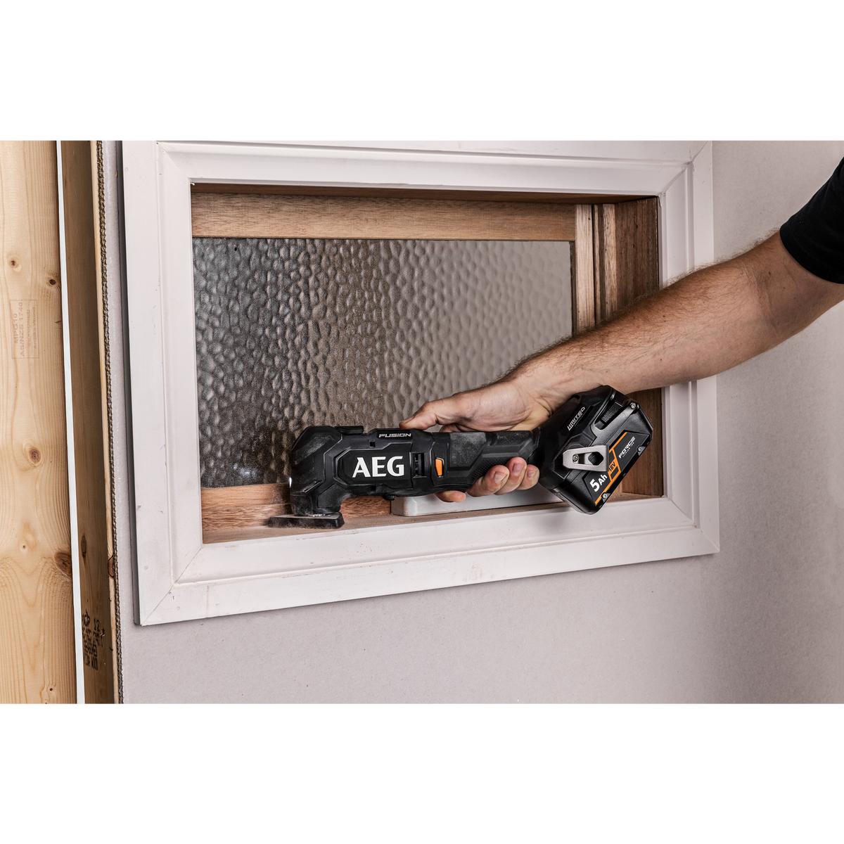 AEG 18V Fusion Multi Function Tool Skin A18FMT20 - 130mm x 84mm x 325mm - Versatile Cutting & Sanding Tool - SuperSaverAU - view 5