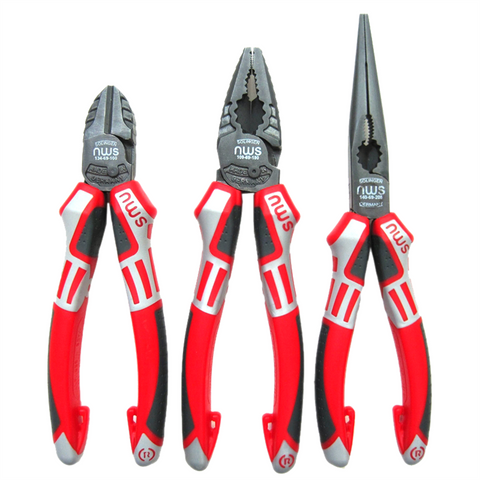 Nws 3 Piece Classic Plier Set - Induction Hardened - Drop-Forged Steel - Durable - SuperSaverAU - view 1
