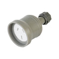 DETA 10A Grey Extension Socket - PVC 3 Core Flexible Cord 3 Pin 250V