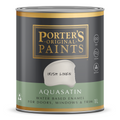 Porter S Aquasatin Enamel Paint 1L - Irish Linen - Washable - 1.441kg - SuperSaverAU - view 1