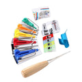 Bias Tape Maker Sewing Kit 63 Piece with Presser Foot, Awl and Storage Box - view 2
