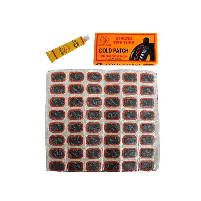 Bicycle and Motorbike Tyre Inner Tube Puncture Repair Patches - Pack of 48 - view 2