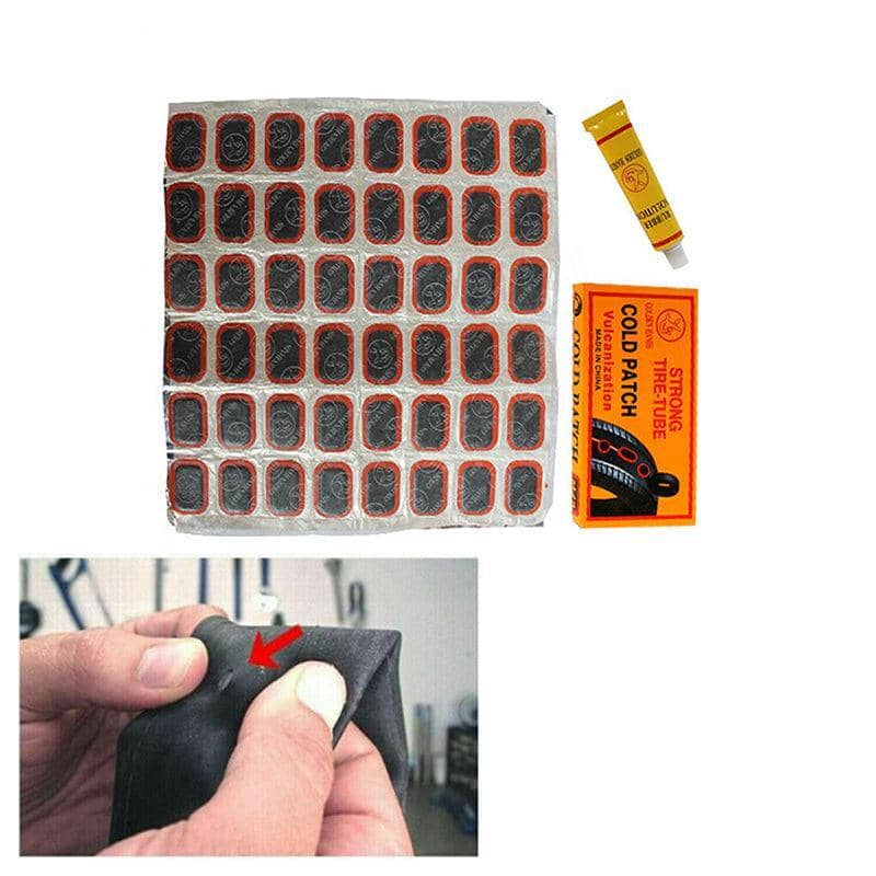 Bicycle and Motorbike Tyre Inner Tube Puncture Repair Patches - Pack of 48 - view 5