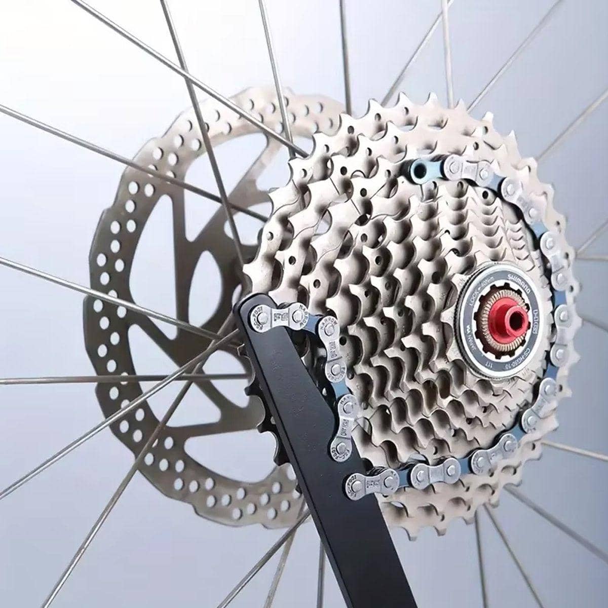 Bicycle Cassette Removal Tool, Chain Whip Flywheel Wrench for Bike Repair and Maintenance - view 4
