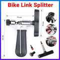 Bicycle Chain Breaker Tool with Reversible Pin and Chain Hook