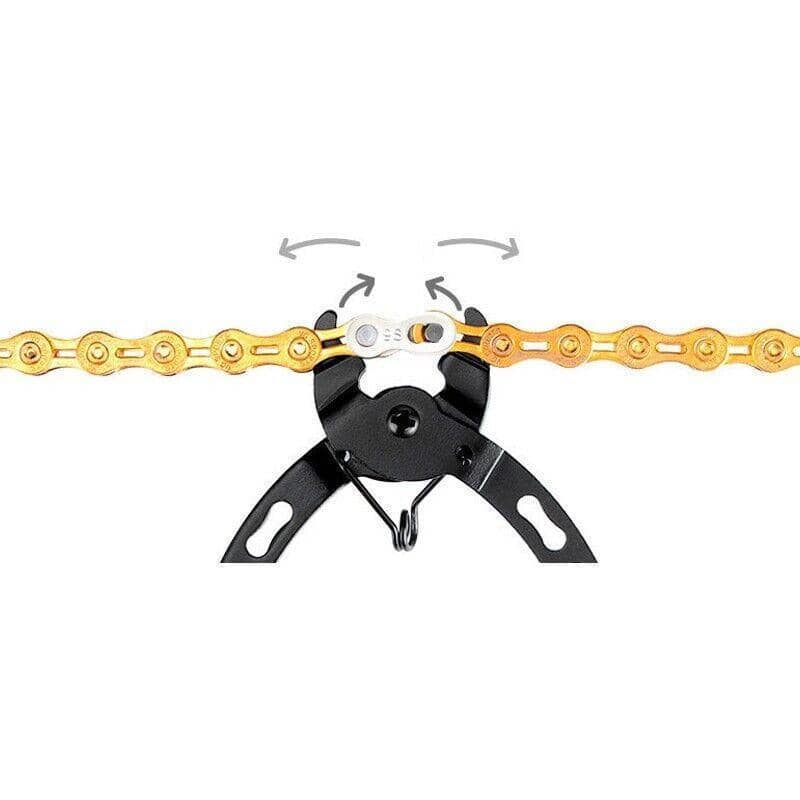 Bicycle Chain Tool Set, 3 Pieces with Pliers, Breaker and Hook - view 4