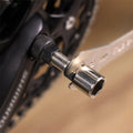 Bicycle Crank Puller with Removable Adaptor for Square and Splined Axles - view 4
