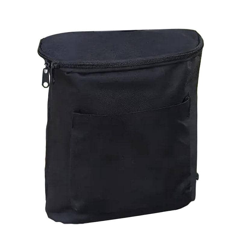 Bicycle Handlebar Bag, Front Hanging Storage Bag for Bikes - Black