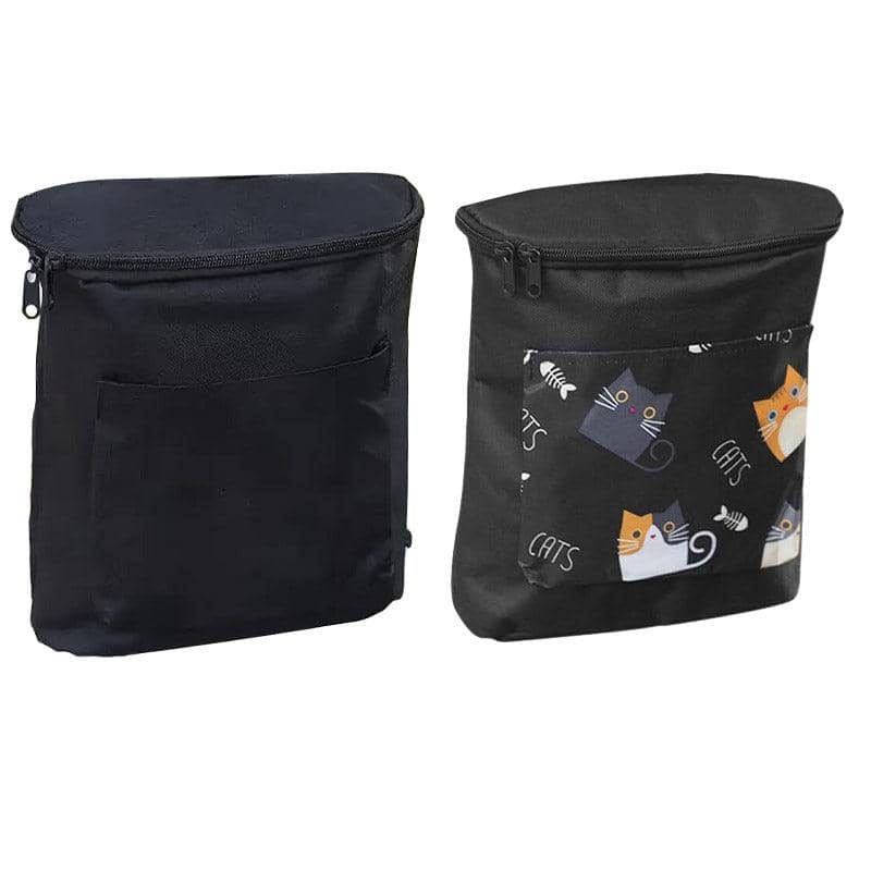 Bicycle Handlebar Bag, Front Hanging Storage Bag for Bikes - Black - view 3