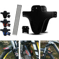 Bicycle Mudguard 22 x 26.5 cm with Mounting Straps - Blue - view 4