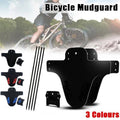 Bicycle Mudguard 22 x 26.5 cm with Mounting Straps - Red - view 2