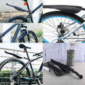 Bicycle Mudguard Set, Front and Rear, Black, 2 Pairs - view 5