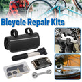 Bicycle Repair Kit with Saddle Bag, 16-In-1 Multi Tool and Mini Pump