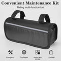 Bicycle Repair Kit with Saddle Bag, 16-In-1 Multi Tool and Mini Pump - view 5