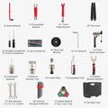 Bicycle Repair Tool Kit with Chain Tools and Hex Keys in Hard Case - view 4